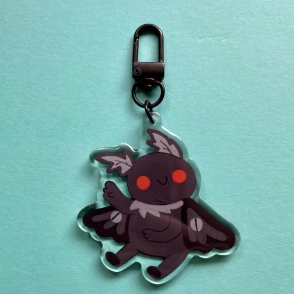 Mothman acrylic keychain - double sided - Picture 4 of 4